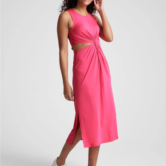 Beyond Yoga Dresses & Skirts - Beyond Yoga Around the world front twist dress
